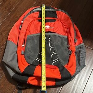 High Sierra Red and Gray Men's Backpack. Little stain at picture